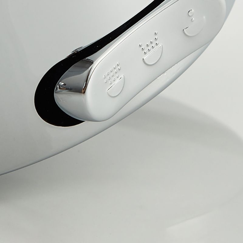Sikunuo | Contemporary 3 Jet Shower Head Adjustable Spray Pattern Rotatable Handheld Shower