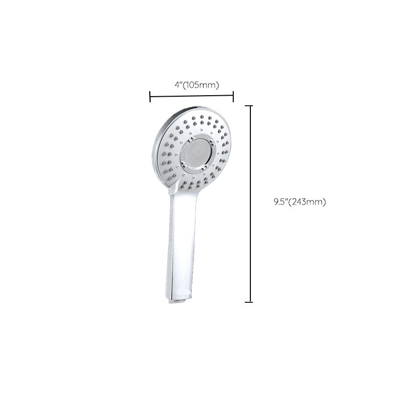 Sikunuo | Round Self-Cleaning Handheld Shower Adjustable Water Flow Wall Mounted Hand Shower