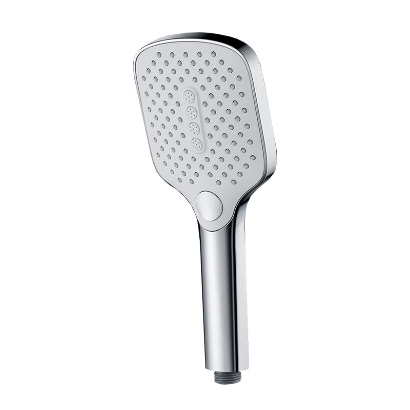 Sikunuo | Contemporary Fixed Shower Head Square Metal Shower Head Combo