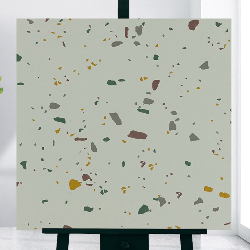 Sikunuo | Modern Home Flooring Peel and Stick Marble Print Vinyl Floor