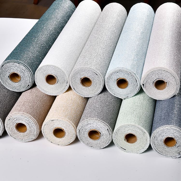 Sikunuo | Modern Tin Back Wall Cladding Texture Linen Roll Wall Ceiling Panel