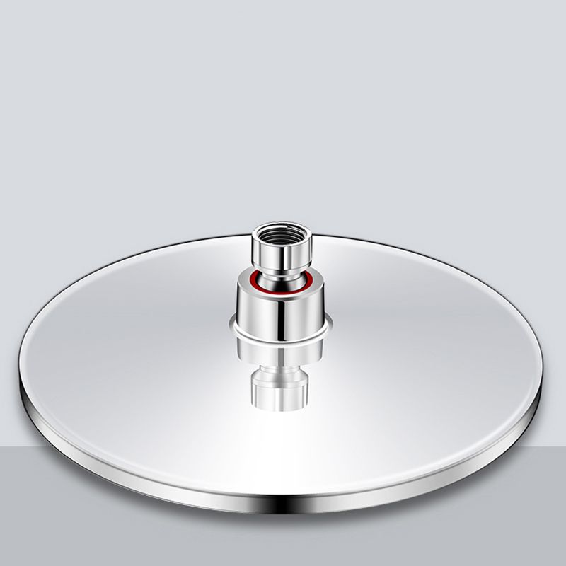 Sikunuo | Contemporary Showerhead Combination Rainfall Chrome Wall Mount Showerhead