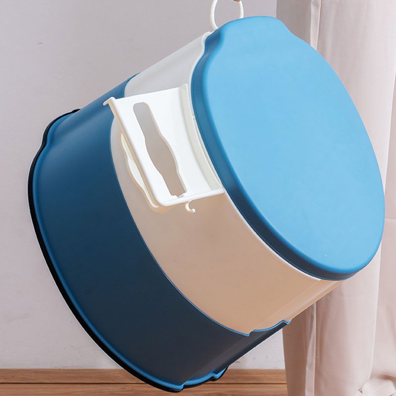Sikunuo | Contemporary plastic floor-mounted toilet bowl with toilet seat for the bathroom