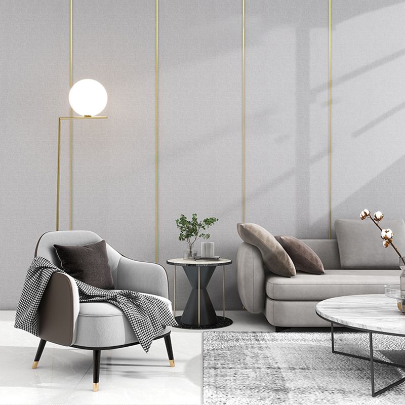Sikunuo | Classic simple wall covering for peeling off and attaching, stain-resistant for the living room