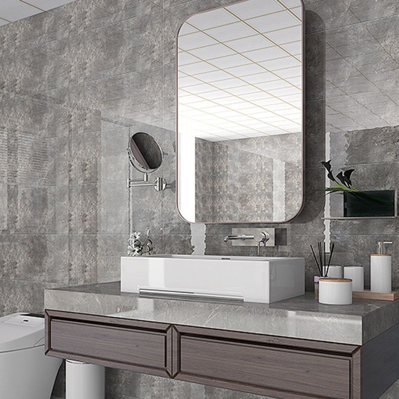 Sikunuo | Single Tile Peel and Stick Back Splash Modern Style Bathroom Peel and Stick Back Splash
