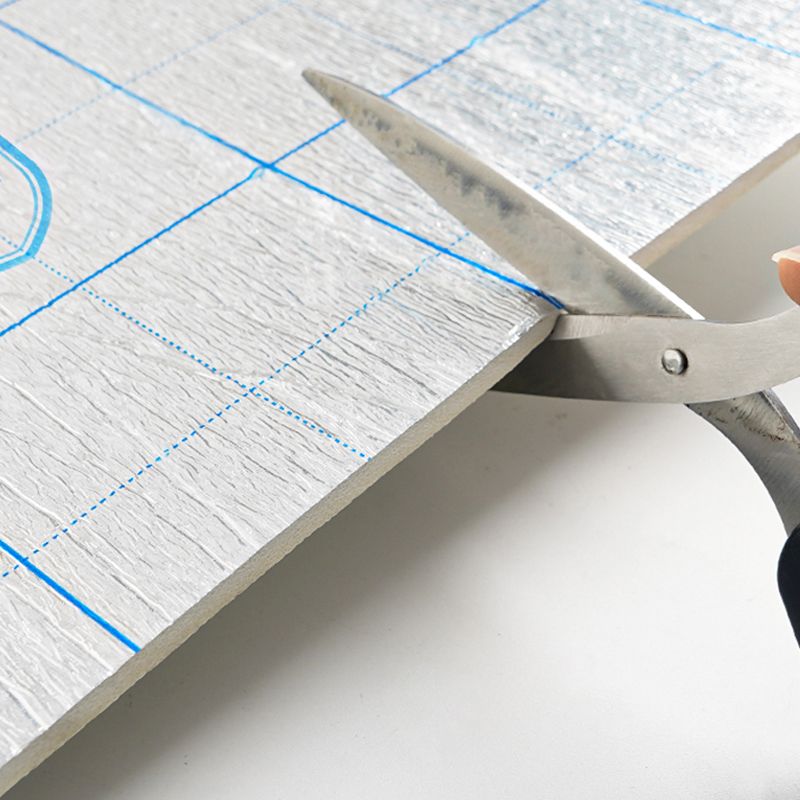 Sikunuo | Modern Splash Protection Panels Single Color Removable and Adhesive Waterproof Wall Covering