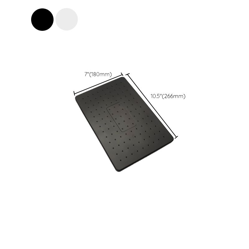 Sikunuo | Rectangular Large Shower Head Standard Spray Pattern Shower Head