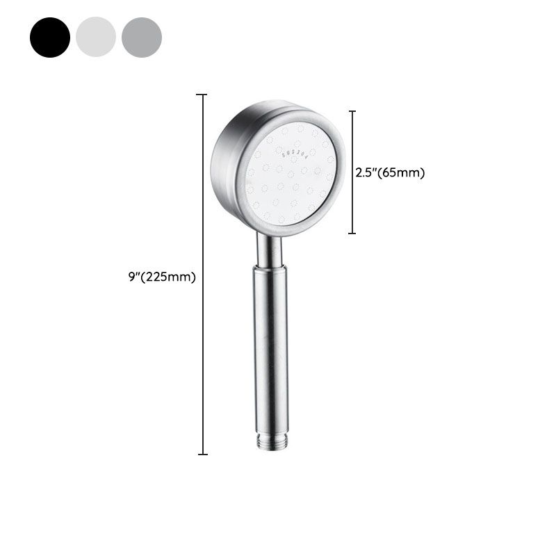 Sikunuo | Metal Handheld Showerhead Modern Solid Color Round Showerheads