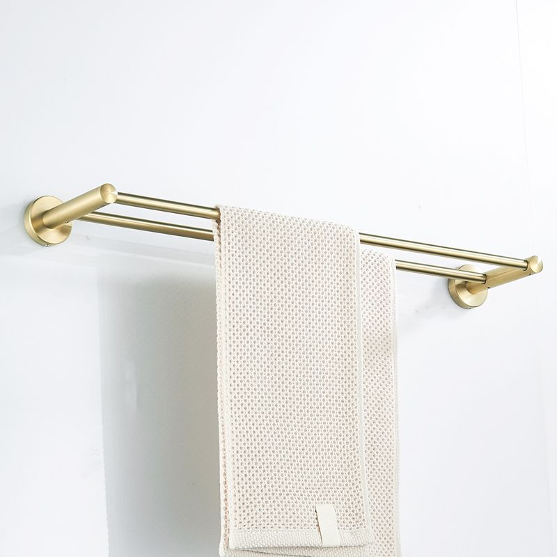 Sikunuo | Traditional Brushed Brass Bathroom Accessories As Individual Piece Or In Set Made Of Metal