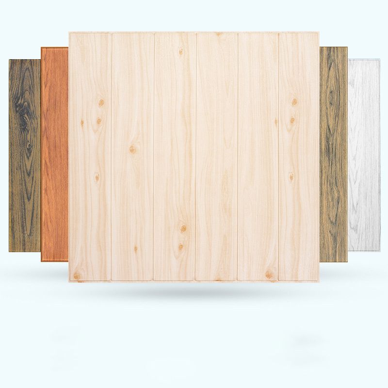 Sikunuo | Modern Wood Paneling Smooth Wall Indoor Wood Planks Set of 2
