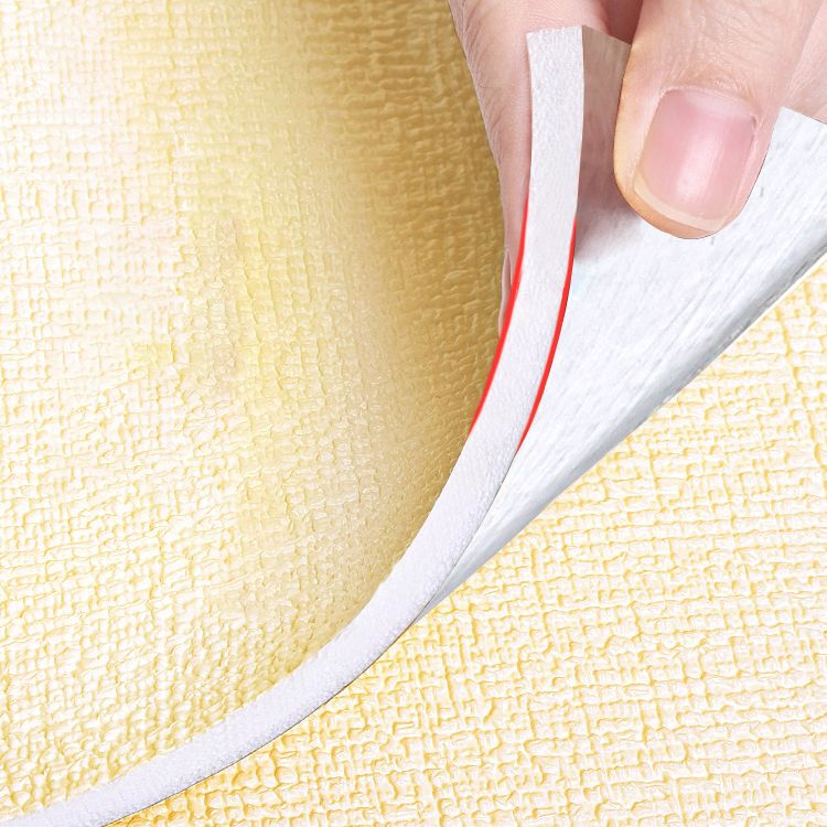 Sikunuo | Soundproof PVC Tin Back Panel Solid Color Peel and Stick Interior Wall Panel