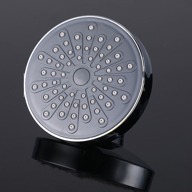 Sikunuo | Round Fixed Shower Head Traditional Style Metal 5-Inch Fixed Shower Head