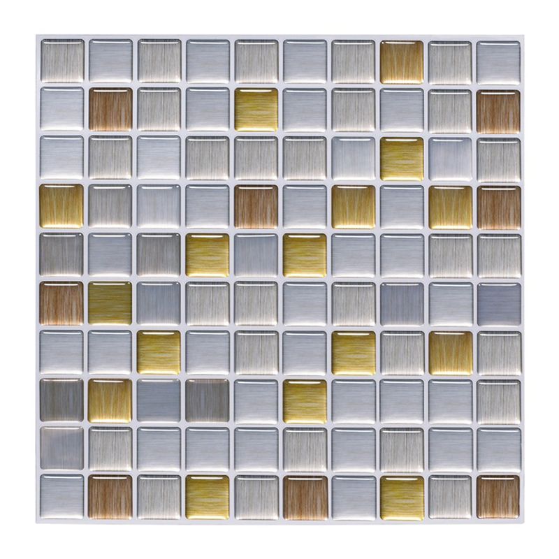 Sikunuo | Modern Peel and Stick Backsplash Wall Tile PVC Peel & Stick Field Tile