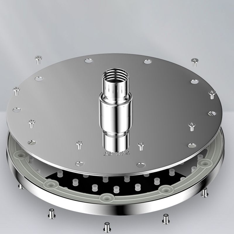 Sikunuo | Contemporary Shower Head Combination Polished Stainless Steel Ceiling Mounted Shower Head