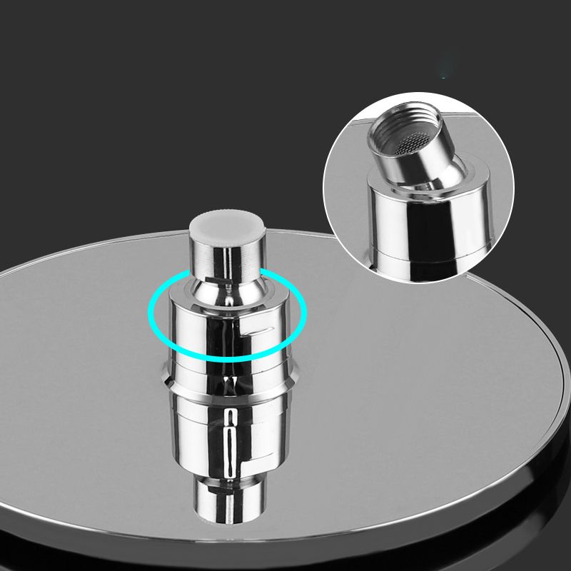 Sikunuo | Bathroom Shower Head Round Rainfall Ceiling Mounted Fixed Shower Head