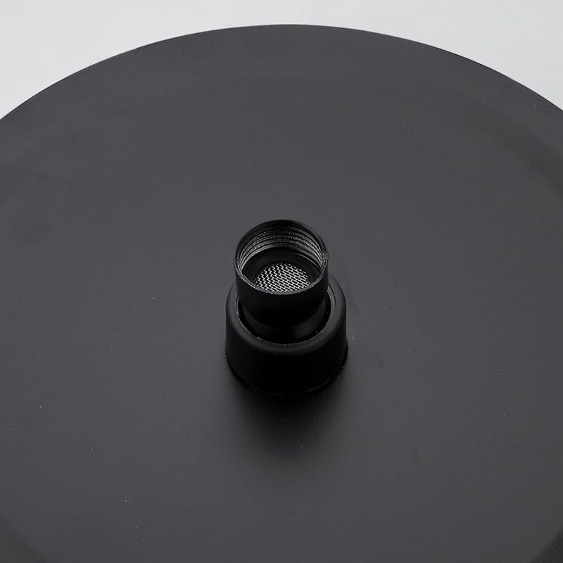 Sikunuo | Contemporary Style Shower Head Plastic Fixed Shower Head in Round and Square Shape