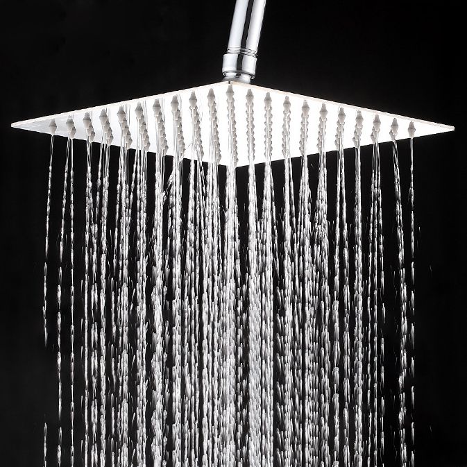 Sikunuo | Wall-mounted shower head stainless steel fixed shower head with shower arm