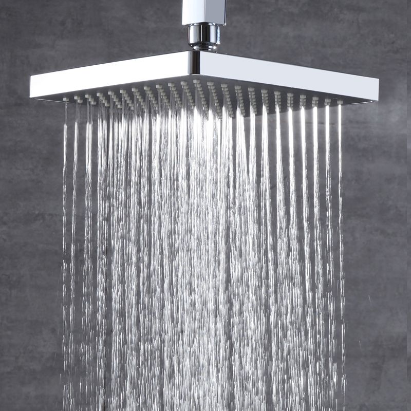 Sikunuo | Traditional Metal Fixed Shower Head Ceiling Mounted Square Fixed Shower Head