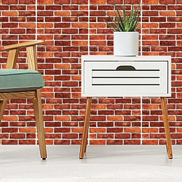 Sikunuo | Plastic Peel & Stick Subway Tile 3D Subway Tile with Slip-Resistant Surface