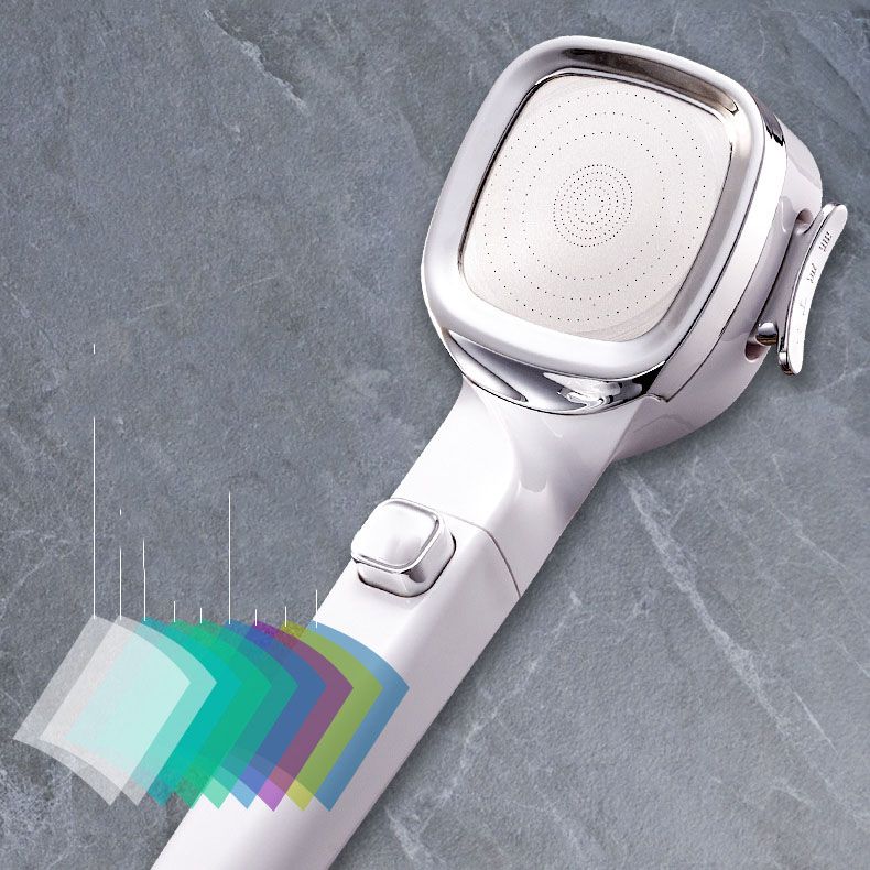 Sikunuo | 4-Stage Pressure Shower Head One-Button Water Stop Handheld Shower Head