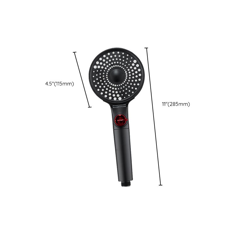 Sikunuo | Modern Plastic Shower Head Adjustable Water Flow Handheld Shower Head