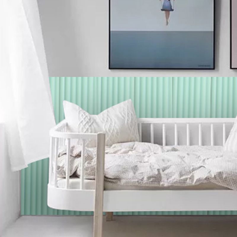 Sikunuo | Color Block Upholstery Wall Panel Self-adhesive Foam Interior Wall Tile
