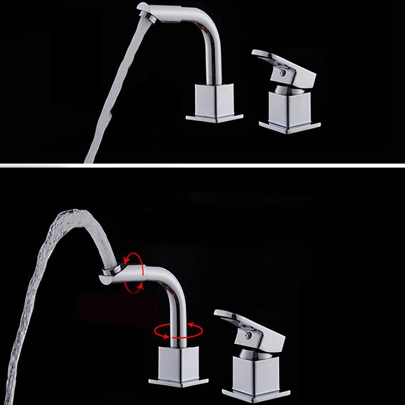 Sikunuo | Chrome Bath Faucet Trim with Lever Handle Deck Mounted Bathtub Faucet