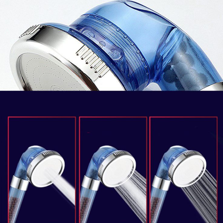 Sikunuo | Modern Handheld Shower Plastic 3 Spray Handheld Showerhead Water Filtration Shower Combination