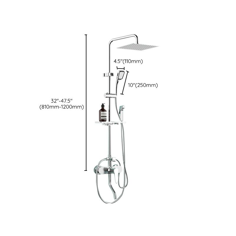 Sikunuo | Modern balanced printed converter faucet shower head shower fitting on the wall