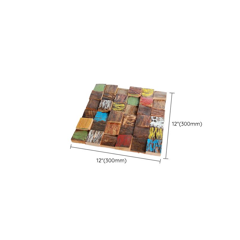 Sikunuo | Wall cladding wood shiplap mosaic modern interior wall cladding