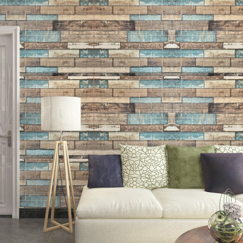 Sikunuo | 3D embossing interior wall panel self-adhesive square wall panel