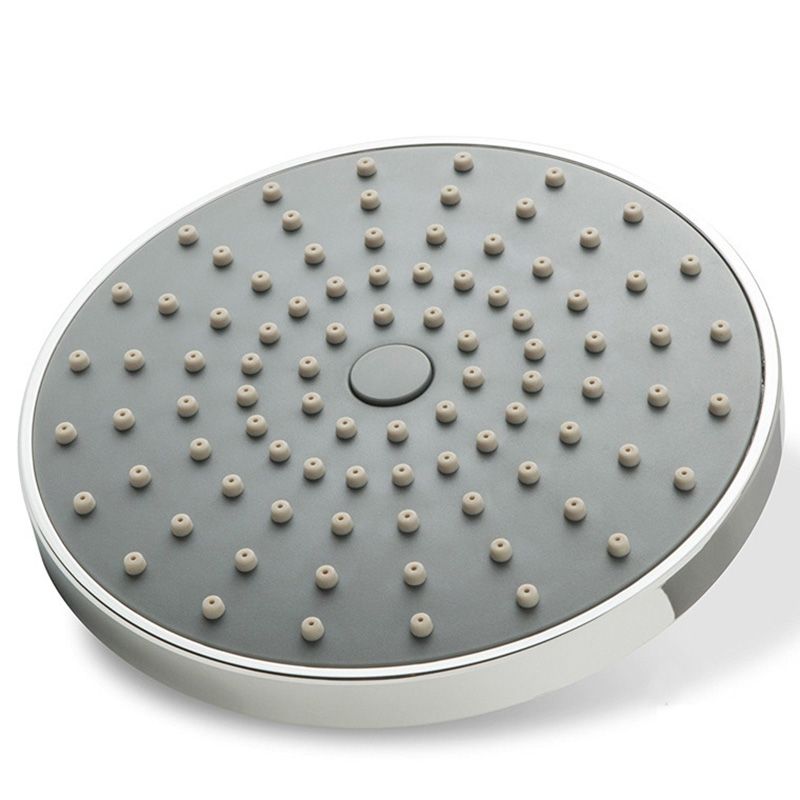 Sikunuo | Round Fest Shower Head Silver Single Jet Wall Mounted Shower Head