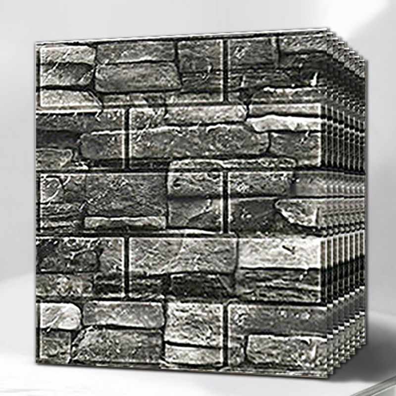 Sikunuo | PVC Wall Cladding Smooth Wall Interior 3D Living Room Panels Set of 2