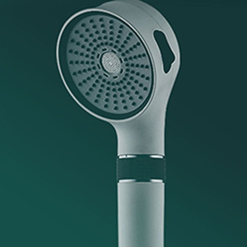 Sikunuo | Showerhead 3-Stage Modern Round Plastic Water Filtration Hand Shower