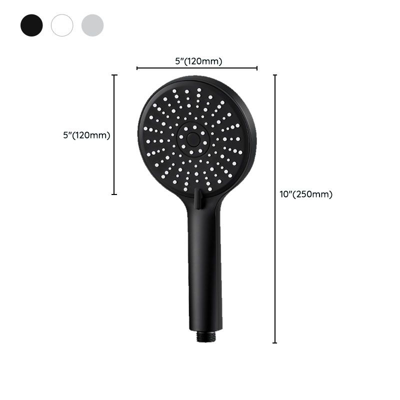 Sikunuo | ABS Plastic Handheld Shower High Pressure 5 Spray Patterns Wall Mounted Showerhead