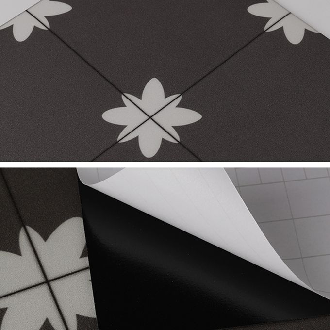 Sikunuo | PVC Peel and Stick Splash Protection Square Single Panel Wallpaper with Water Resistant
