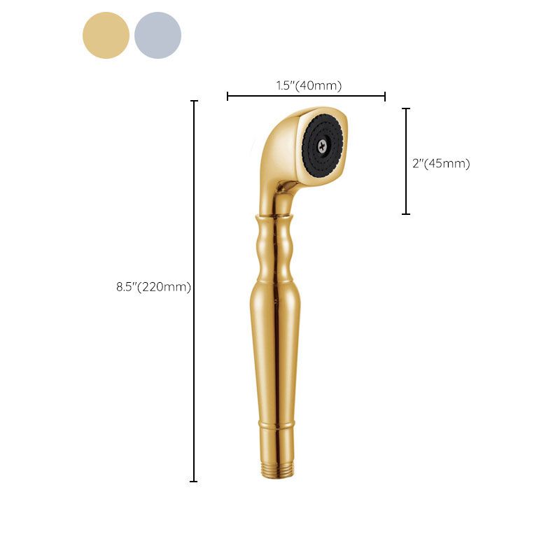 Sikunuo | All-Copper Single-Function Handheld Showerhead European Style Antique Rain Showerhead
