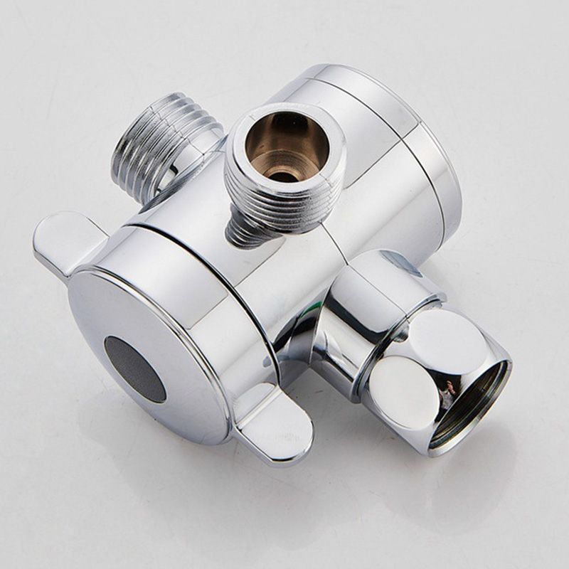 Sikunuo | Square Metal Double Shower Heads Modern Shower with Shower Hose