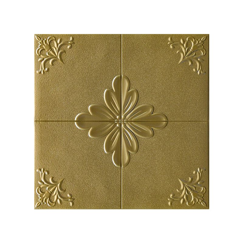 Sikunuo | Interior Wall Cladding 3D Floral Print Peel and Stick Waterproof Wall Panels