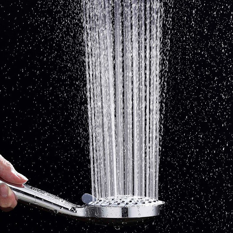 Sikunuo | Modern Plastic Shower Head Round Handheld Shower Head with Adjustable Water Flow