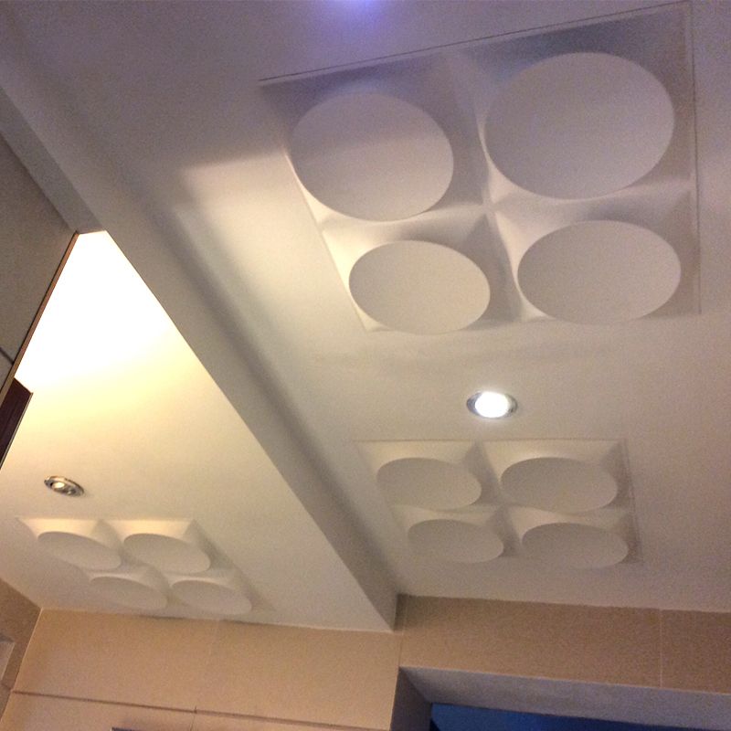Sikunuo | Modern Style PVC Wall Panel Living Room Peel and Stick Wall Covering 3D Wall Covering
