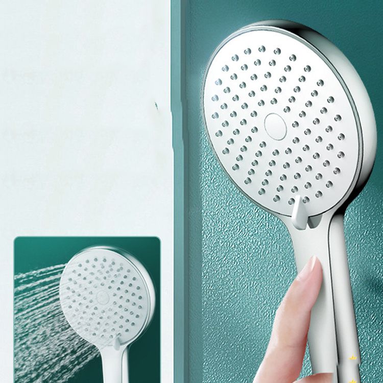 Sikunuo | Round Self-Cleaning Handheld Shower Adjustable Water Flow Wall Mounted Hand Shower
