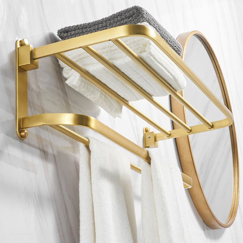Sikunuo | Modern Bathroom Hardware Paper Holder Bathroom Shelf Gold Bathroom Accessories Set