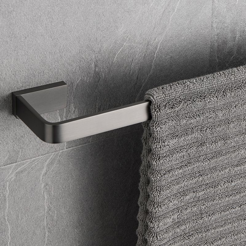 Sikunuo | Gray metal modern bathroom accessories as a single item or as a set