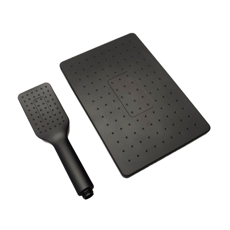 Sikunuo | Rectangular Large Shower Head Standard Spray Pattern Shower Head