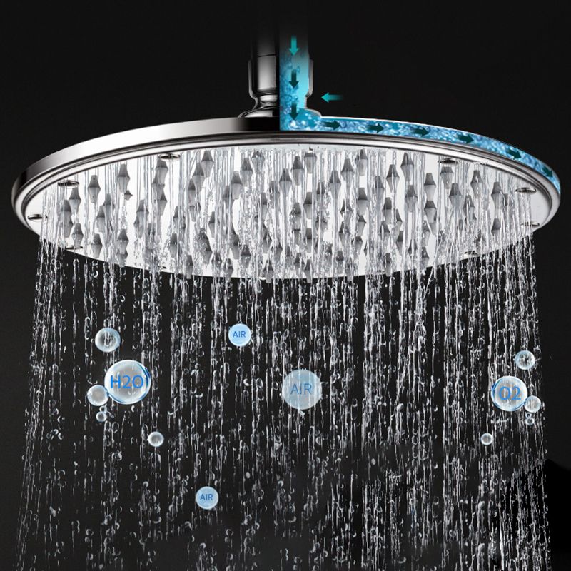 Sikunuo | Contemporary Showerhead Combination Dual Showerhead Stainless Steel Wall-Mounted Showerhead