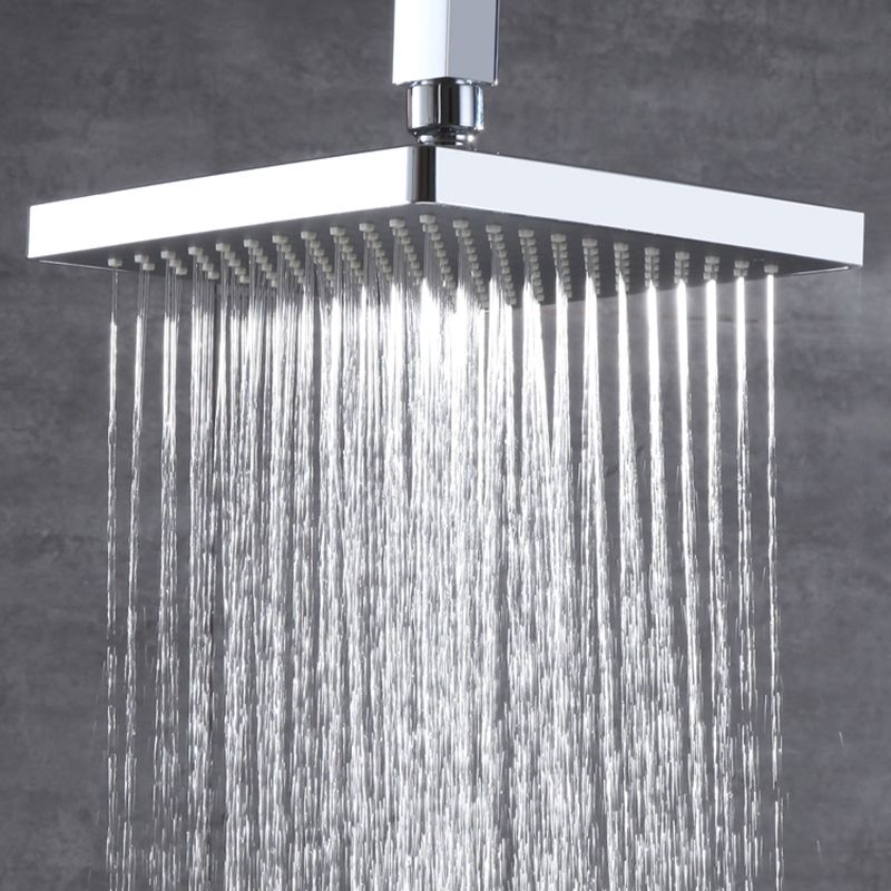 Sikunuo | Traditional Metal Fixed Shower Head Ceiling Mounted Square Fixed Shower Head