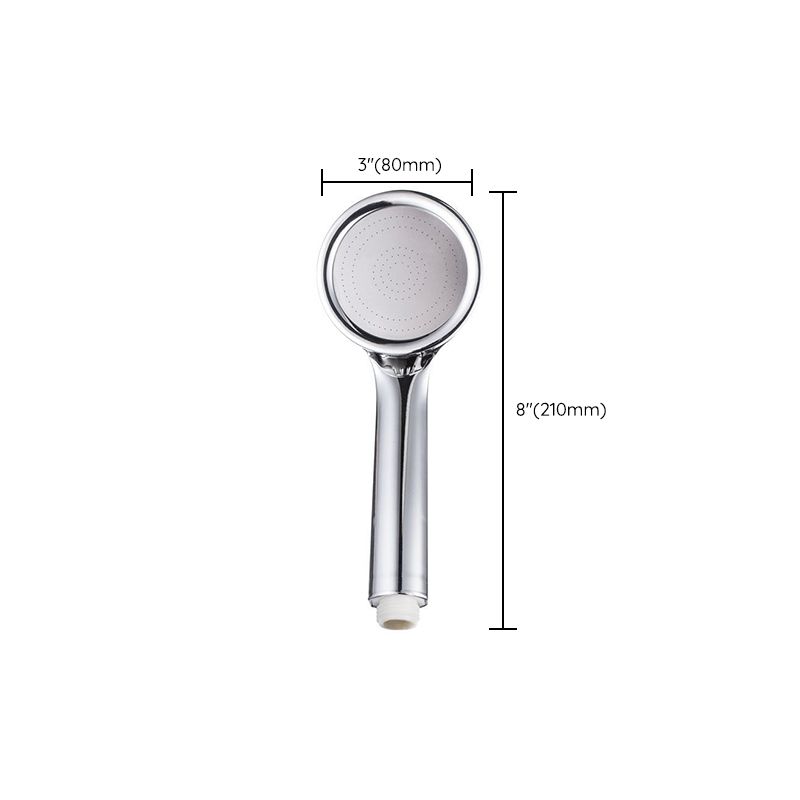 Sikunuo | Round Handheld Shower Head made of Plastic Contemporary Style Shower Head