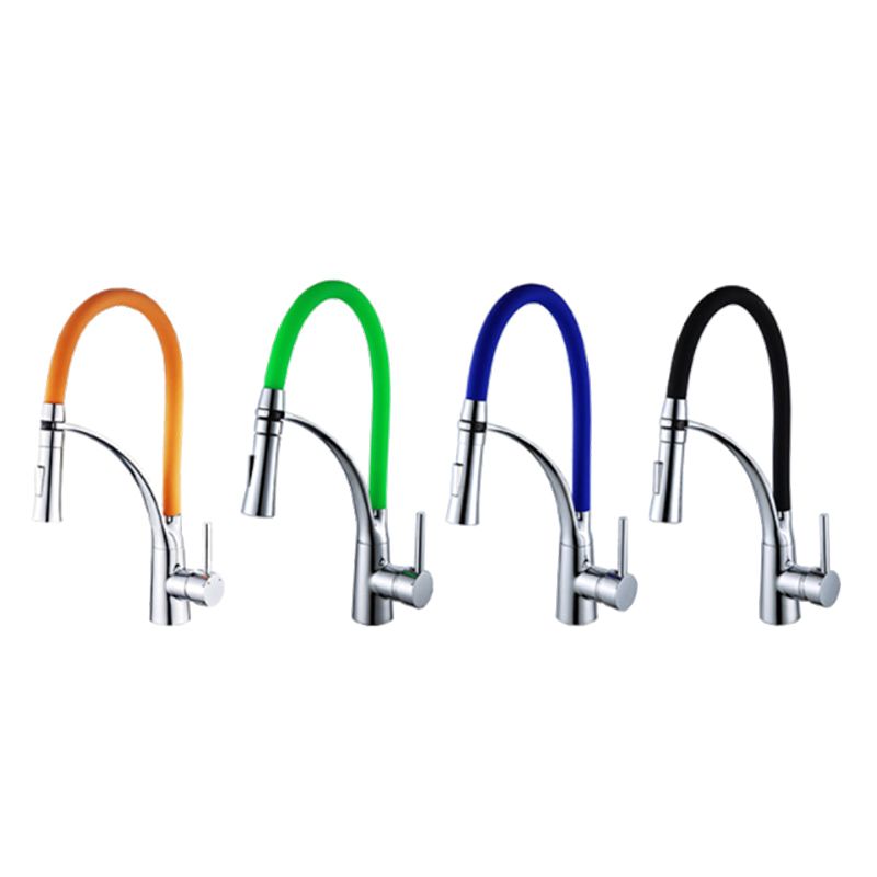 Sikunuo | Modern 1-Hand Faucets Copper Touchless with Water Dispenser Standard Kitchen Faucet