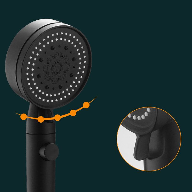 Sikunuo | Contemporary Shower Head Combo Hand Shower Plastic Wall Mounted Shower Head